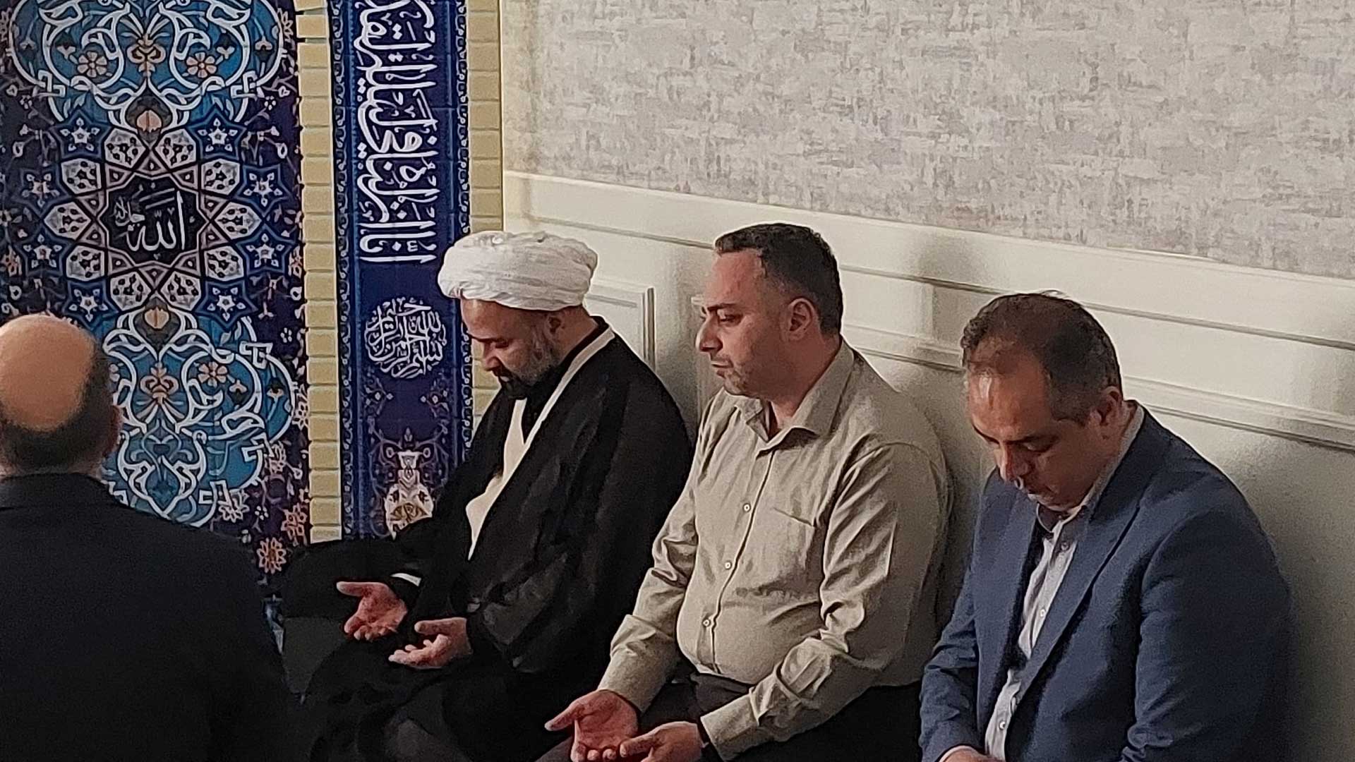 برگزاری مراسم عزاداری شهادت حضرت فاطمه‌ زهرا‌(س) در گروه داده‌پردازی پارسیان