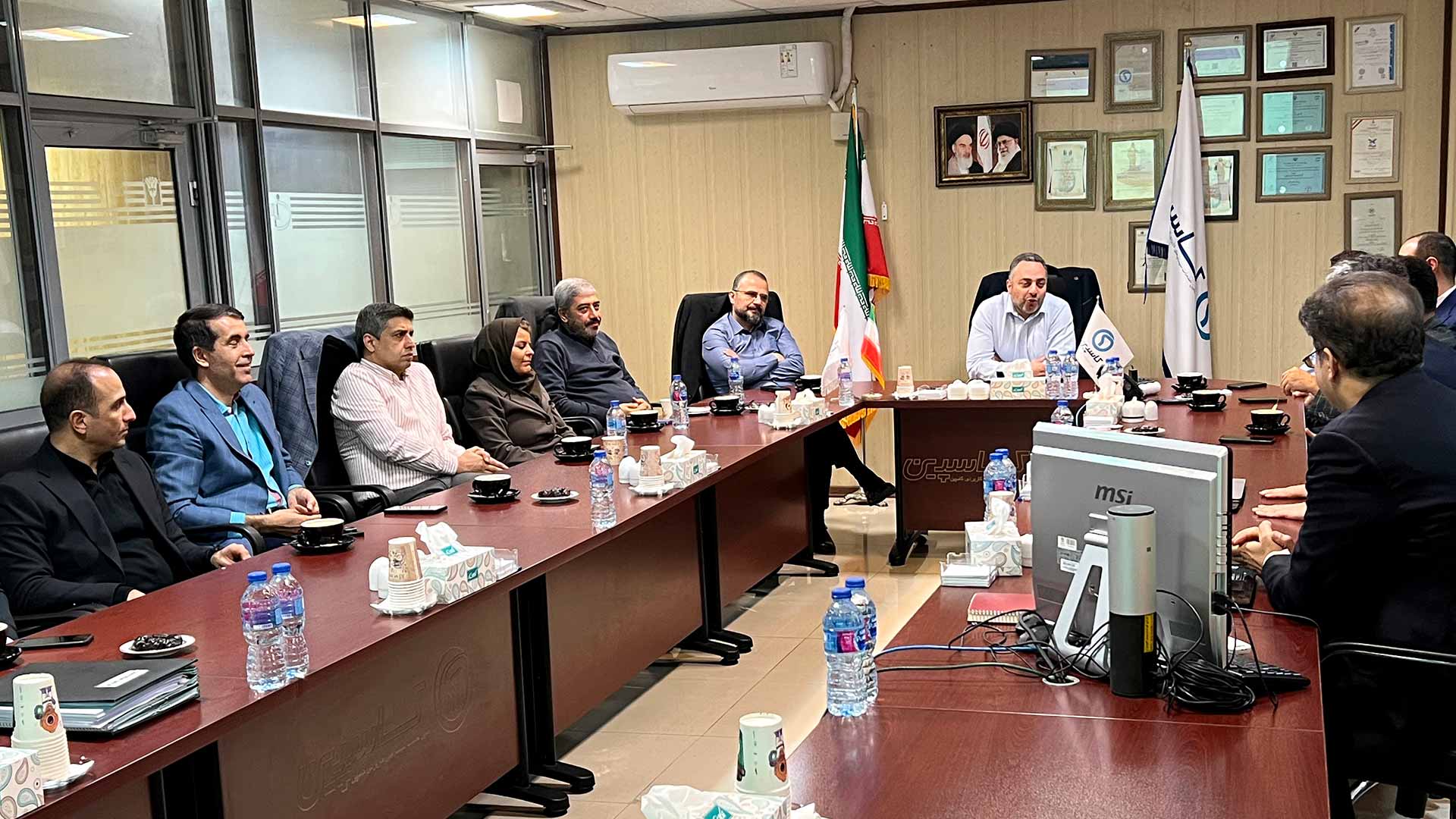 بازدید مدیرعامل گروه داده‌پردازی پارسیان از شرکت کاسپین و بررسی مسیرهای توسعه همکاری