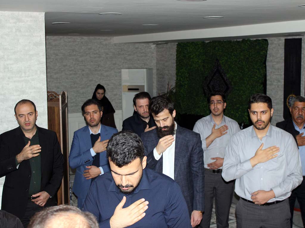 برگزاری مراسم عزاداری شهادت حضرت فاطمه‌ زهرا‌(س) در گروه داده‌پردازی پارسیان