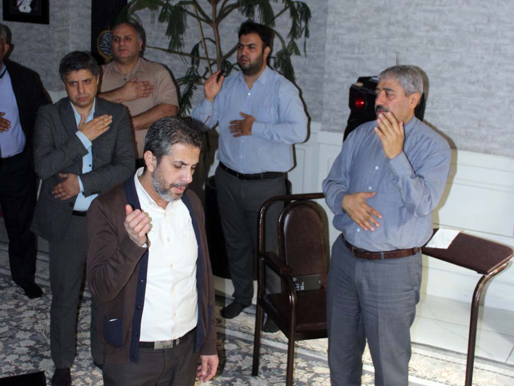 برگزاری مراسم عزاداری شهادت حضرت فاطمه‌ زهرا‌(س) در گروه داده‌پردازی پارسیان