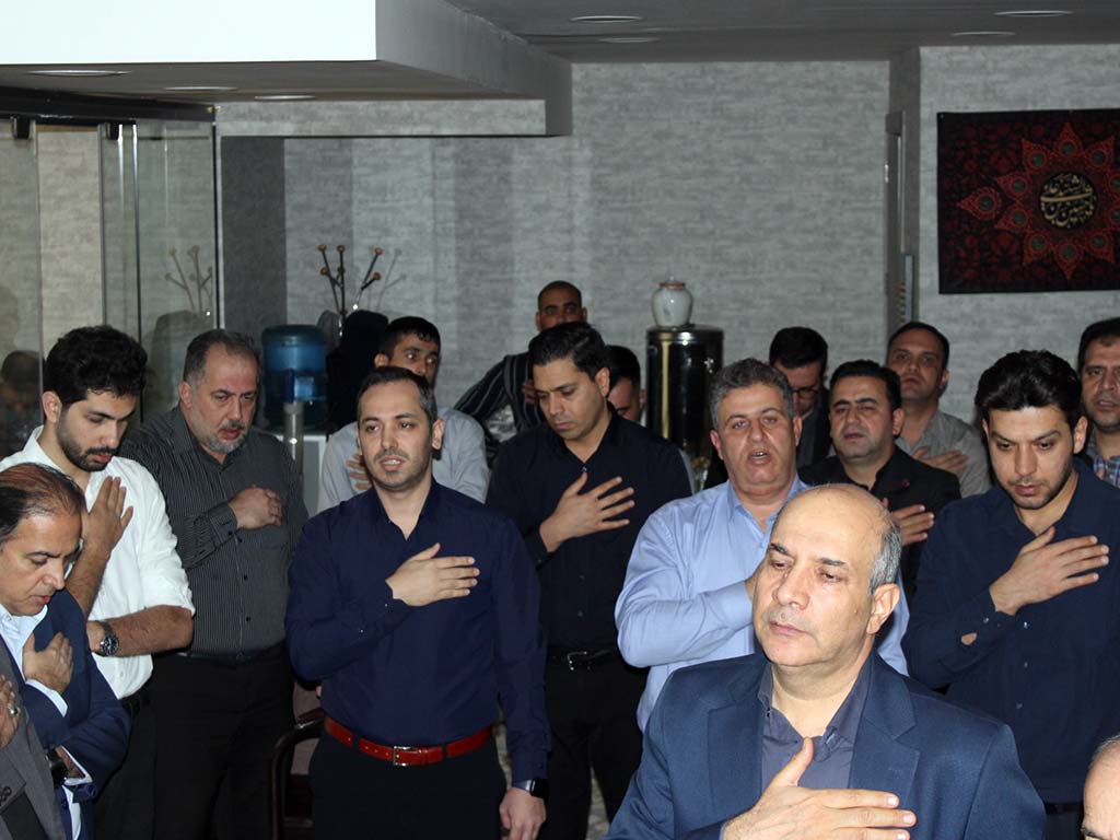 برگزاری مراسم عزاداری شهادت حضرت فاطمه‌ زهرا‌(س) در گروه داده‌پردازی پارسیان