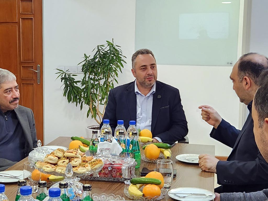 بازدید مدیرعامل گروه داده‌پردازی پارسیان از گروه کیان ایرانیان