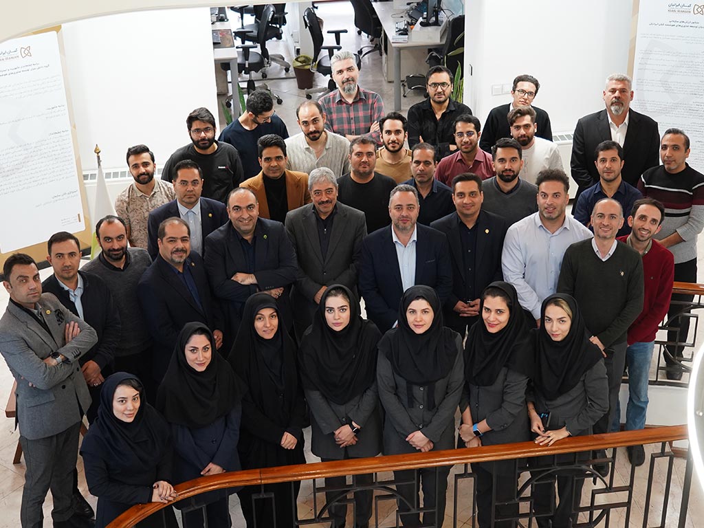 بازدید مدیرعامل گروه داده‌پردازی پارسیان از گروه کیان ایرانیان