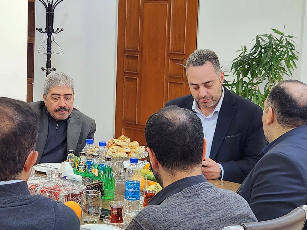 بازدید مدیرعامل گروه داده‌پردازی پارسیان از گروه کیان ایرانیان