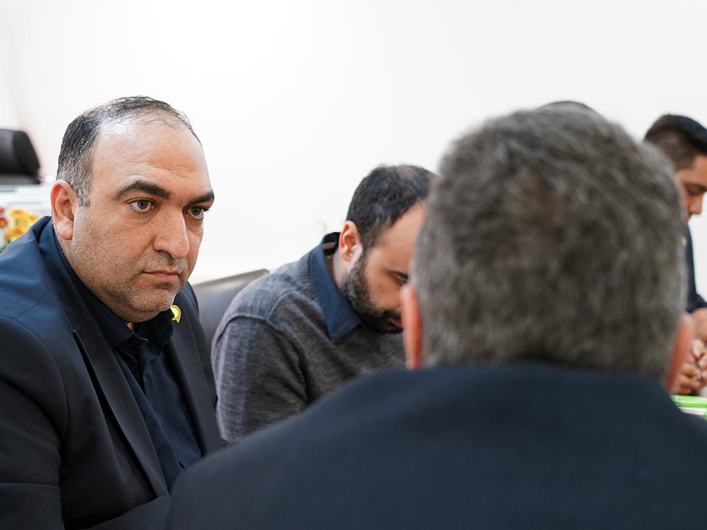 بازدید مدیرعامل گروه داده‌پردازی پارسیان از گروه کیان ایرانیان