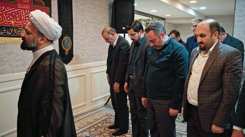 برگزاری مراسم یادبود شهید مصطفی توری تبریزی در گروه داده‌پردازی پارسیان