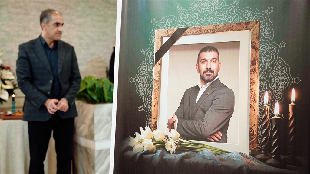 برگزاری مراسم یادبود شهید مصطفی توری تبریزی در گروه داده‌پردازی پارسیان