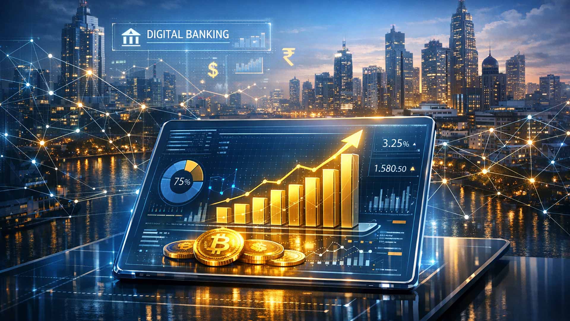 گذار به بانکداری تمام‌دیجیتال؛ معماری آینده صنعت بانکداری در اقتصادهای نوظهور