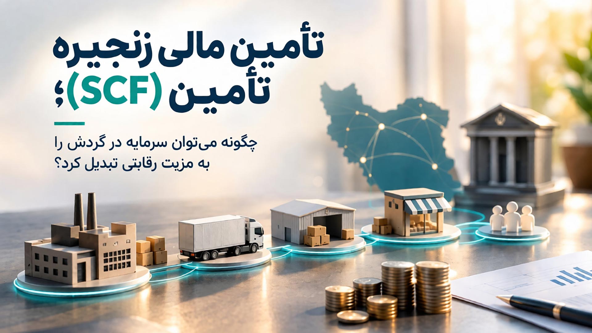 تأمین مالی زنجیره تأمین (SCF)؛ چگونه می‌توان سرمایه در گردش را به مزیت رقابتی تبدیل کرد؟